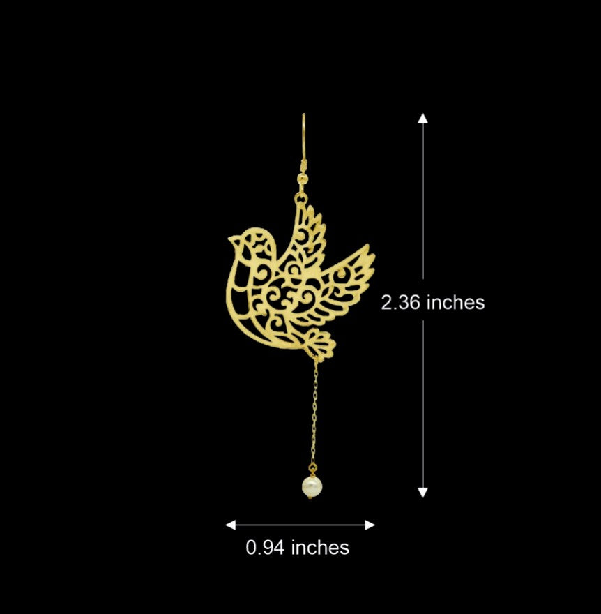 Flying Bird Earrings