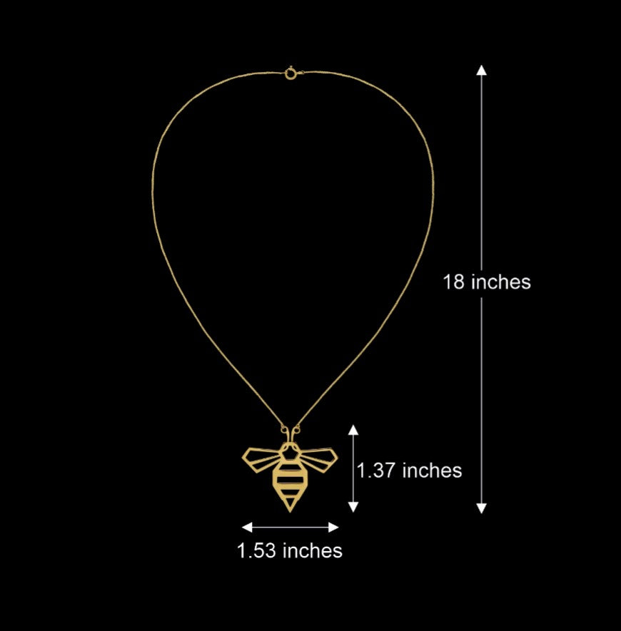 Booming Honeybee Necklace
