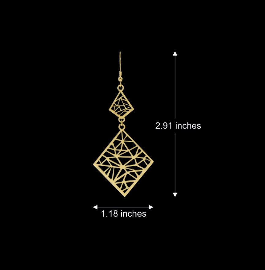Nitara Glint Drop Earrings