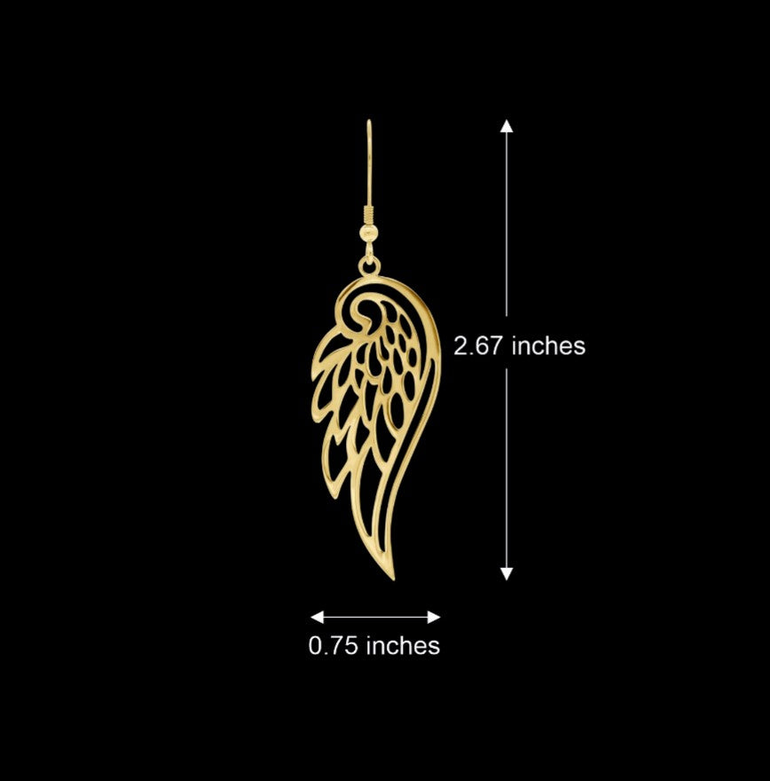 Bird Wings Earrings