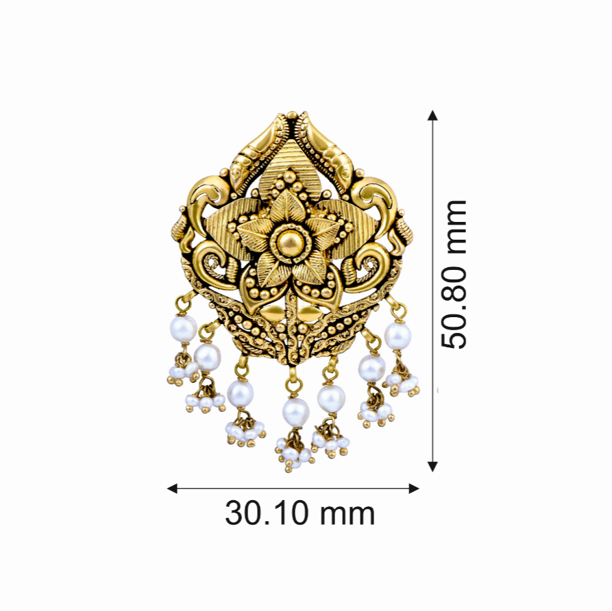 Amaira Ornate Gold Earrings