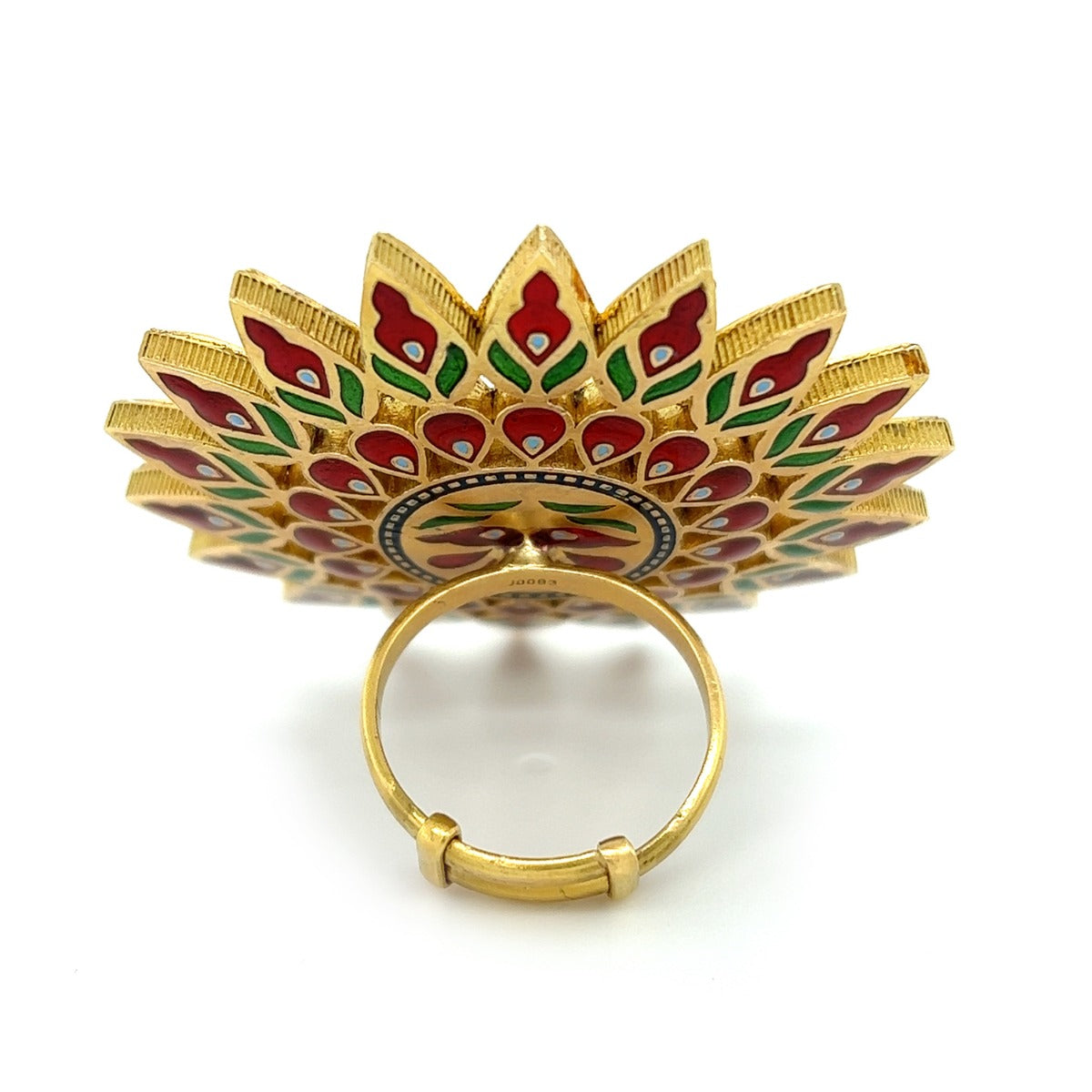 Sunflower Polki Ring