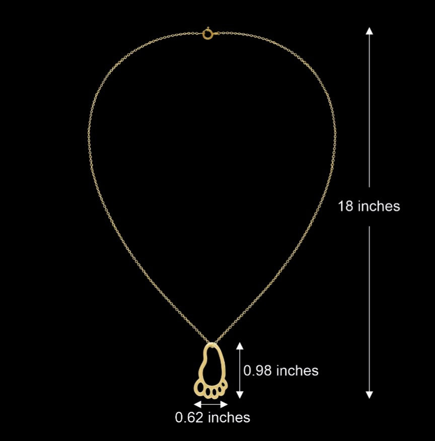 Little Feet Necklace