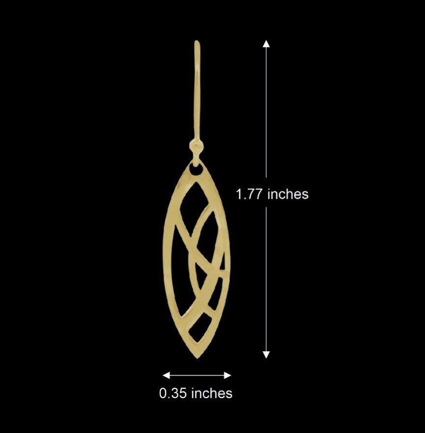 Rhodeus Drop Earrings
