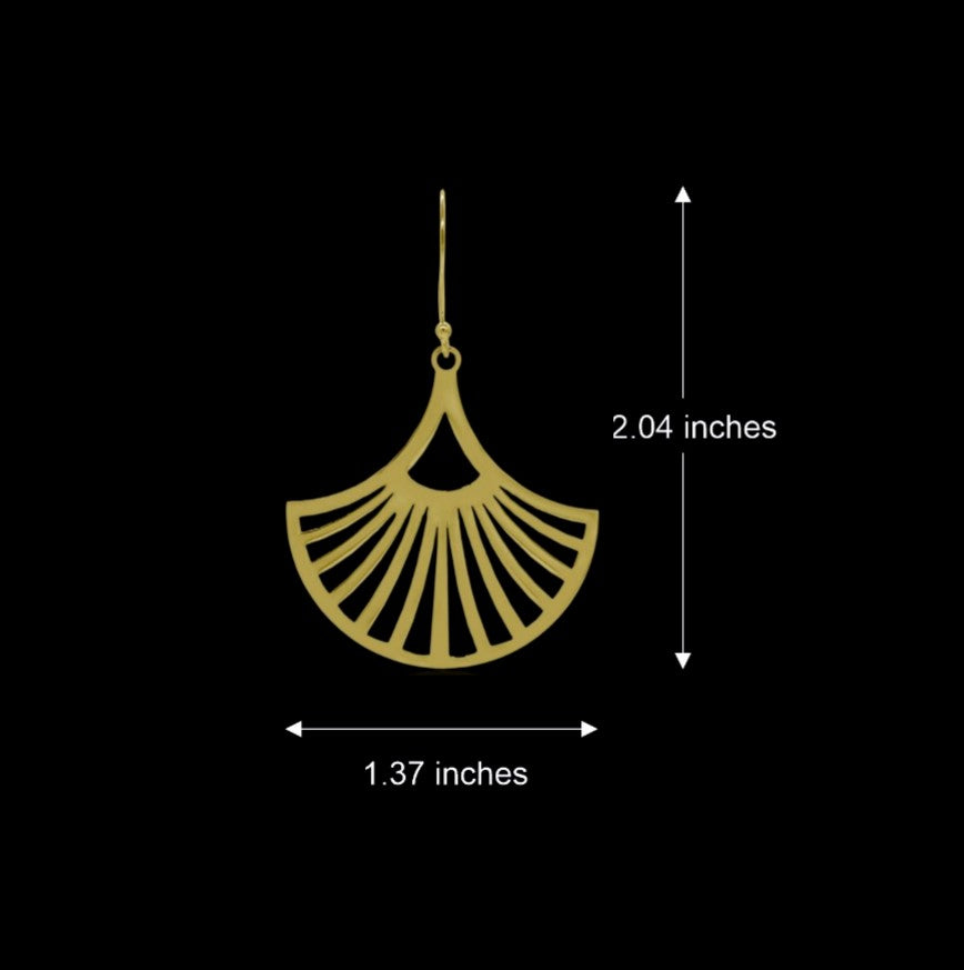 Fascinating Flare Drop Earrings