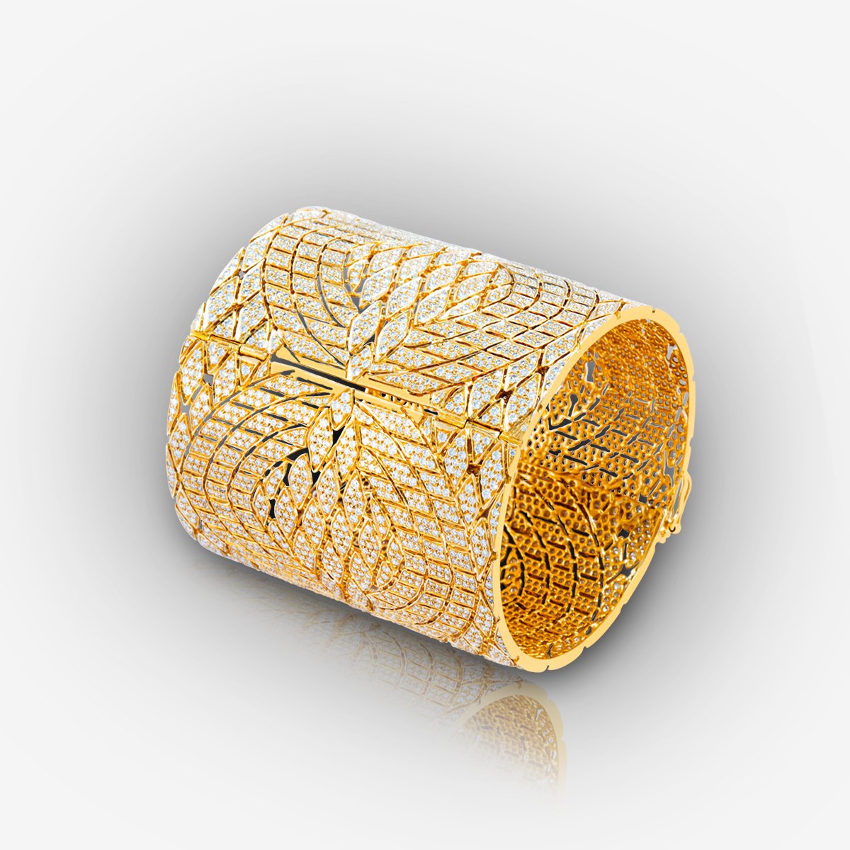 Harlene Mesh Diamond Kada