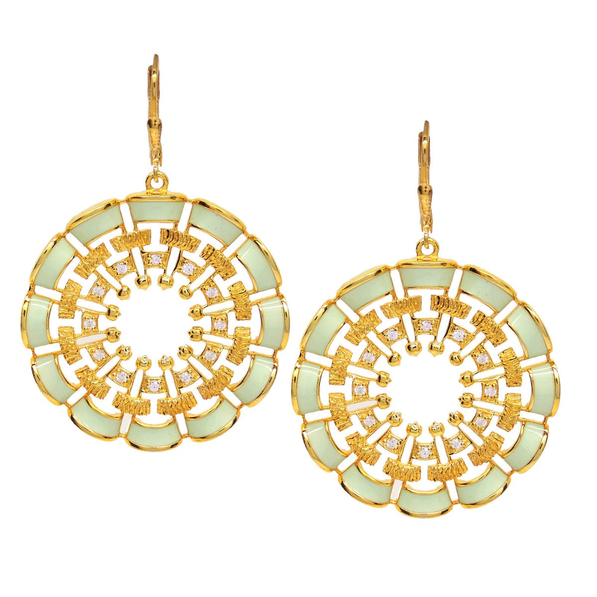 Kaleidoscope Drop Earrings