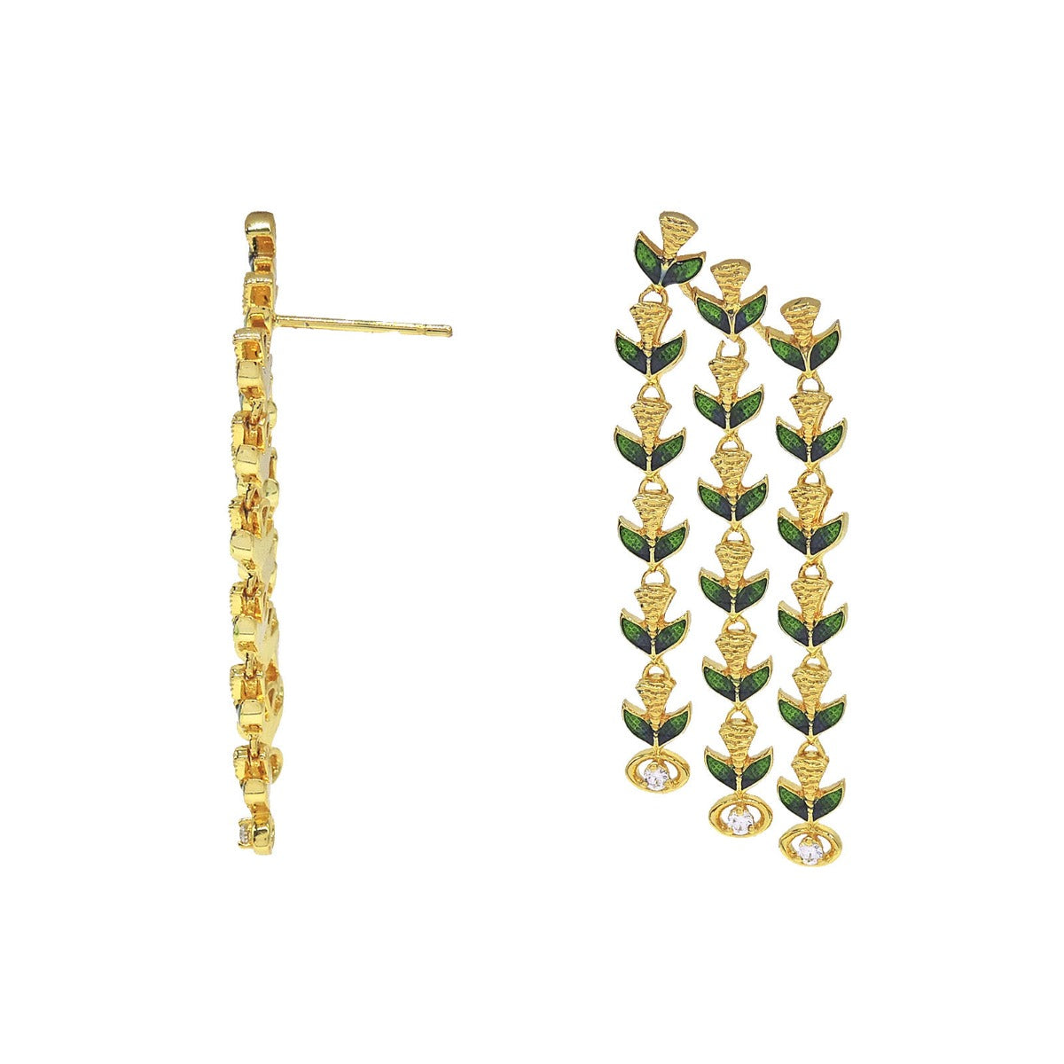 Diya Chandeliers Earrings