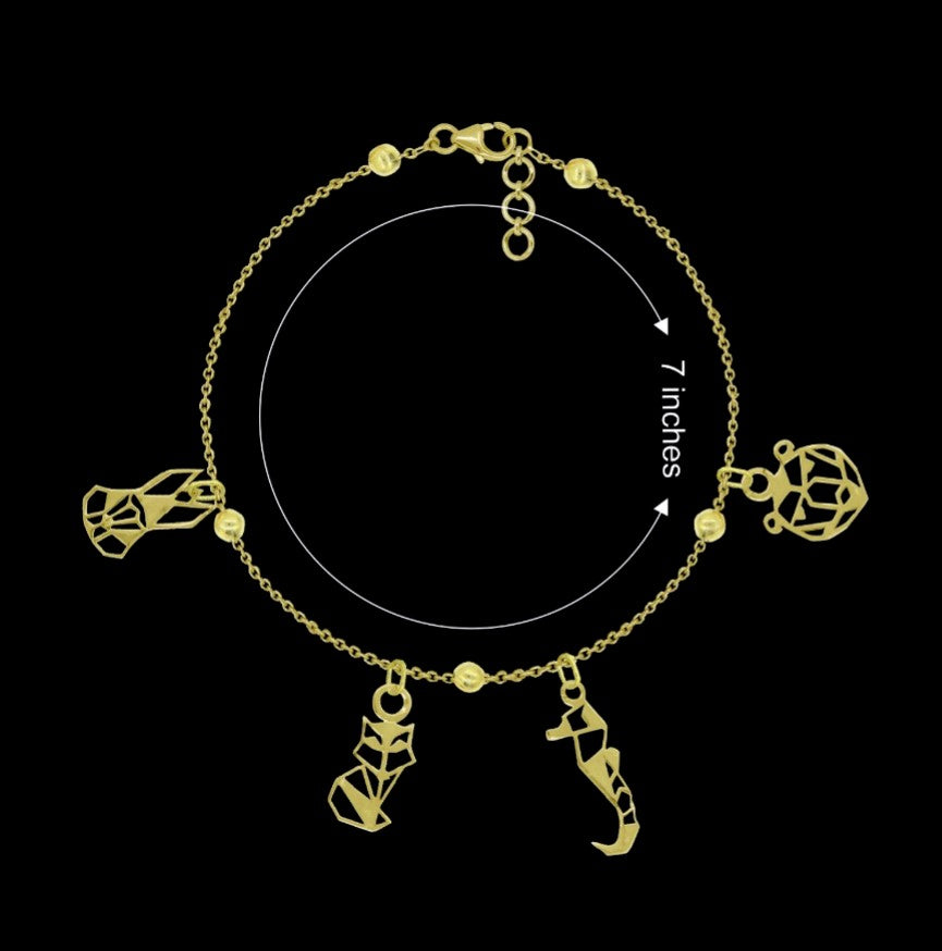 Zoo Charm Bracelet