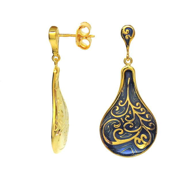 Lisa Enamel Drop Earrings