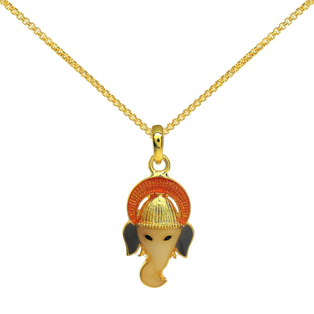 Classic Vinayak Enamel Pendant