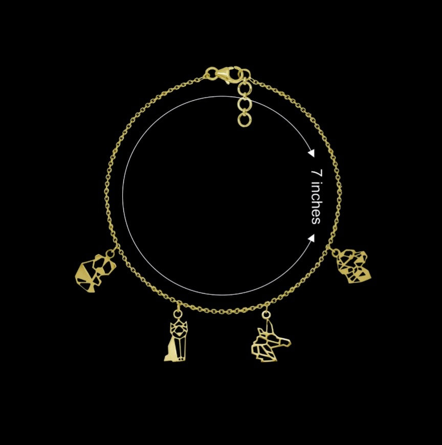 Animal Charm Bracelet
