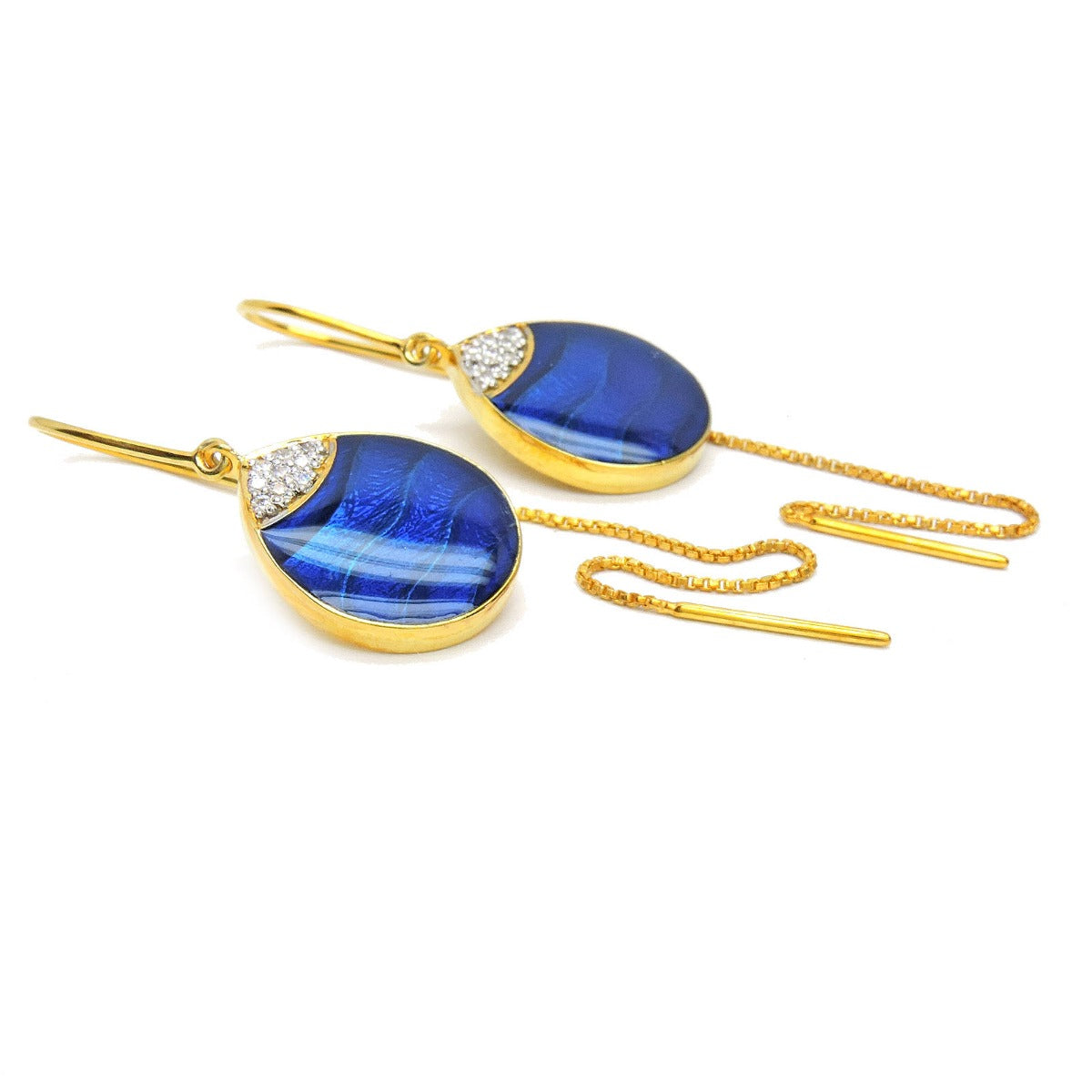 Dew Drop Sui Dhaga Earrings