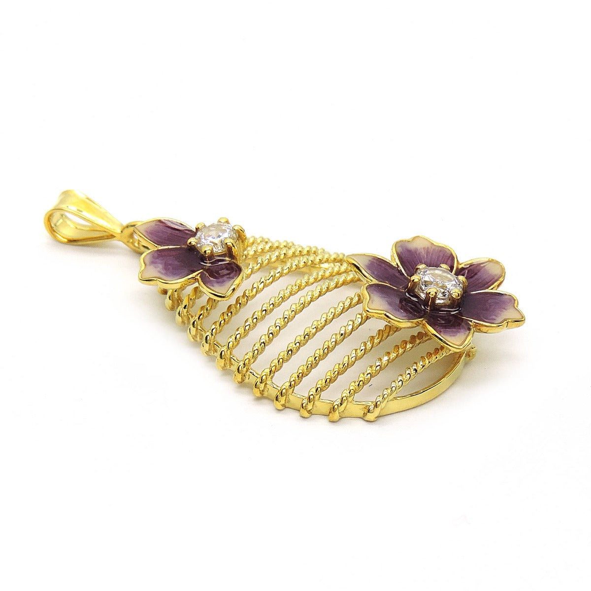 Forever Floret Enamel Necklace