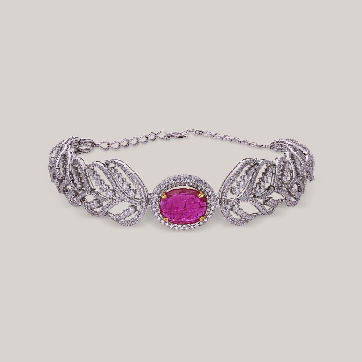 Angel's Wing Diamond Necklace