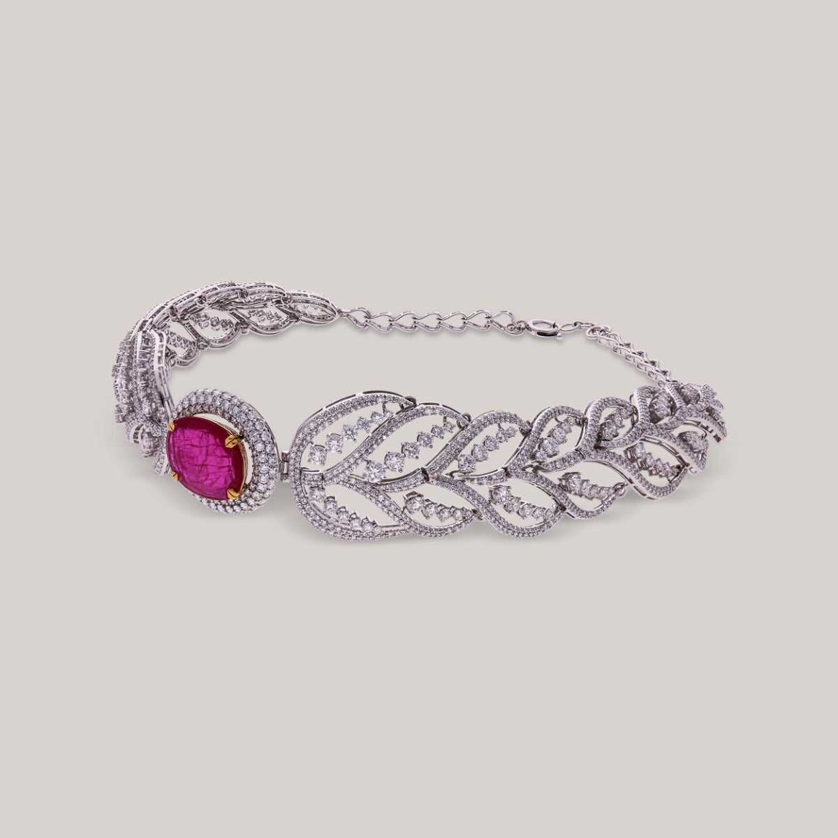 Angel's Wing Diamond Necklace