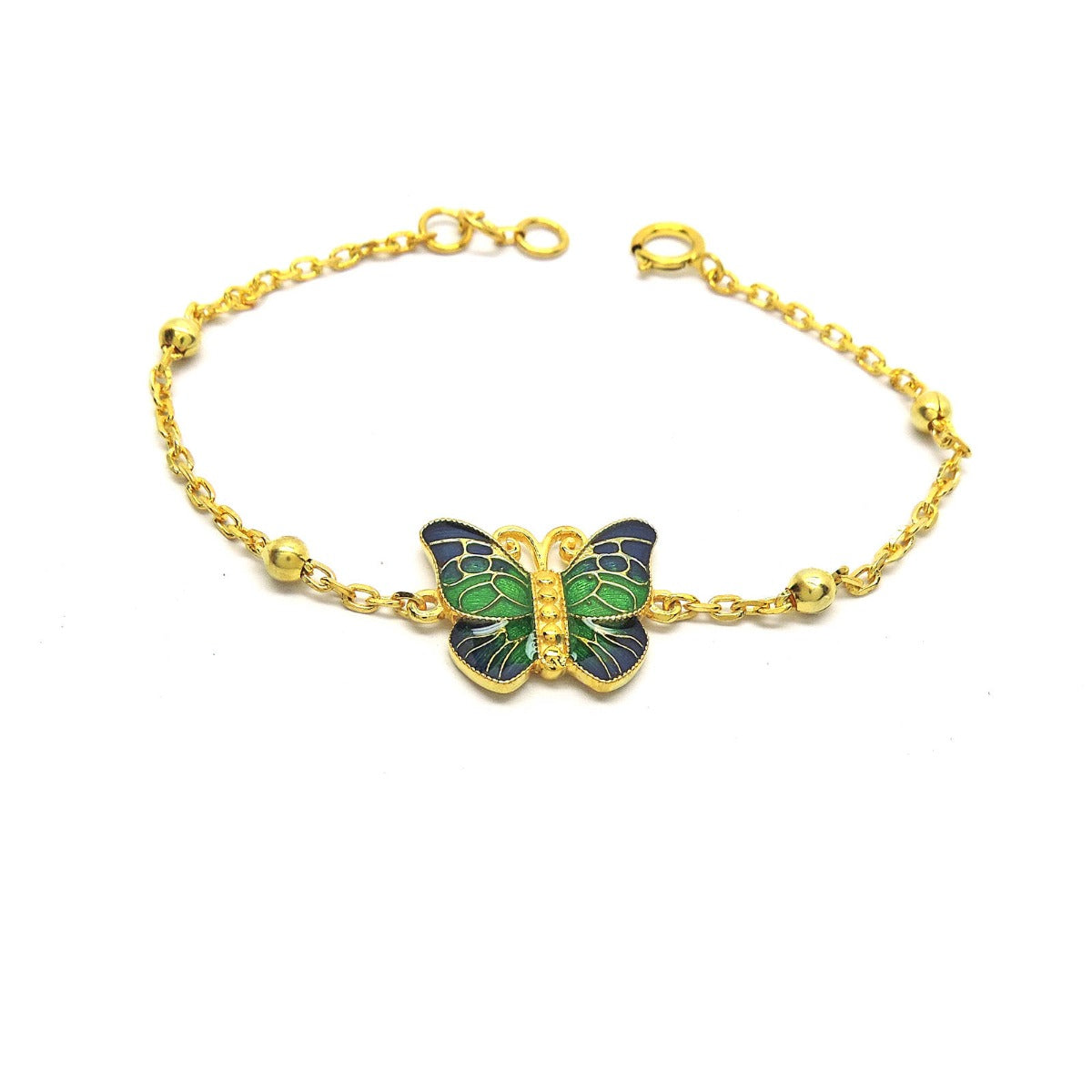 Flutter Butterfly Kids Enamel Bracelet