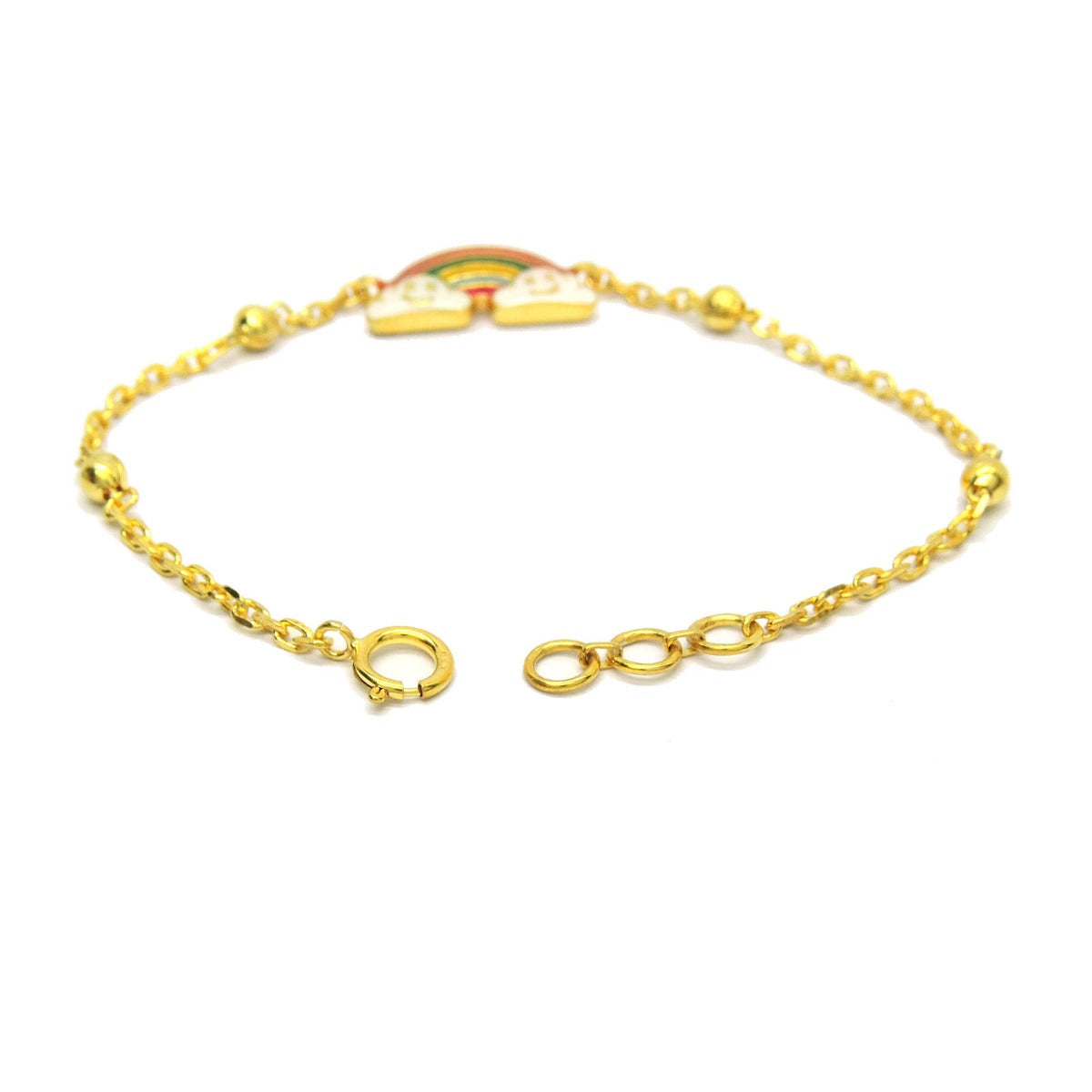 Rainbow Kids Enamel Bracelet