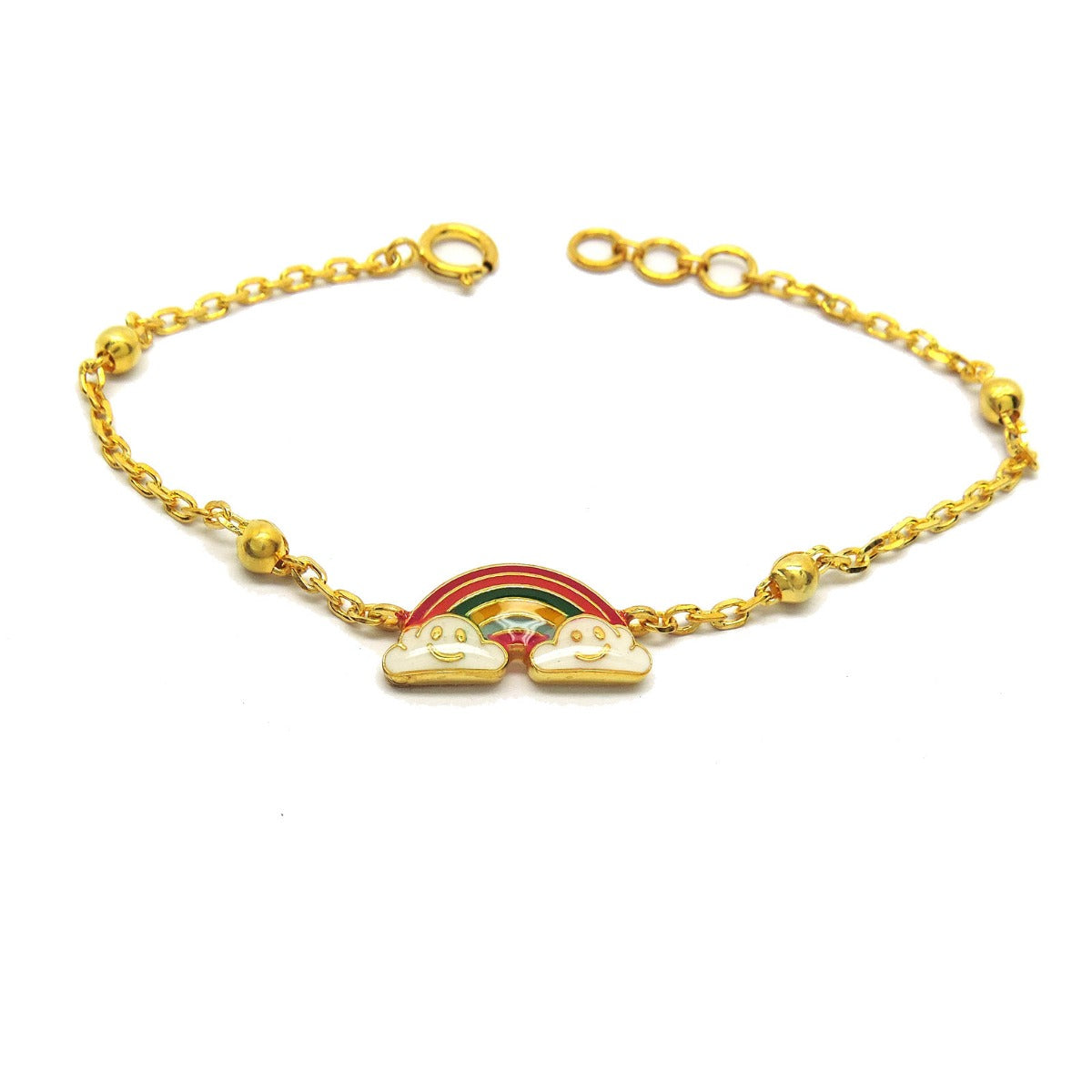 Rainbow Kids Enamel Bracelet