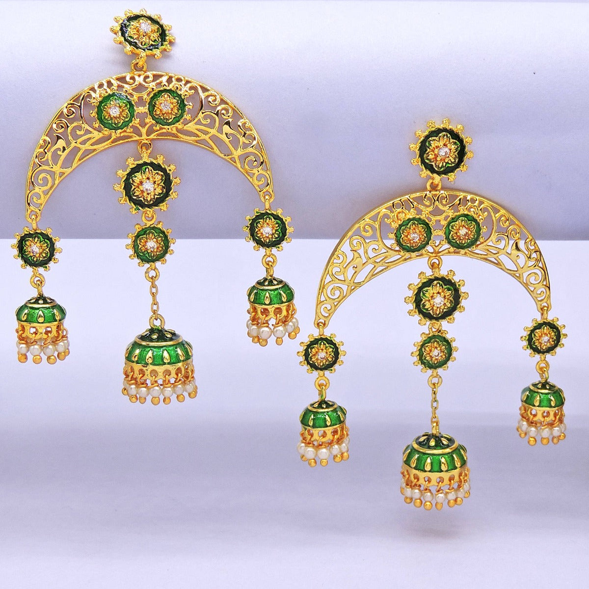 Sway Pearls Drop Earrings