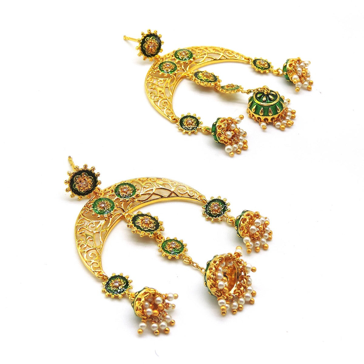Sway Pearls Drop Earrings