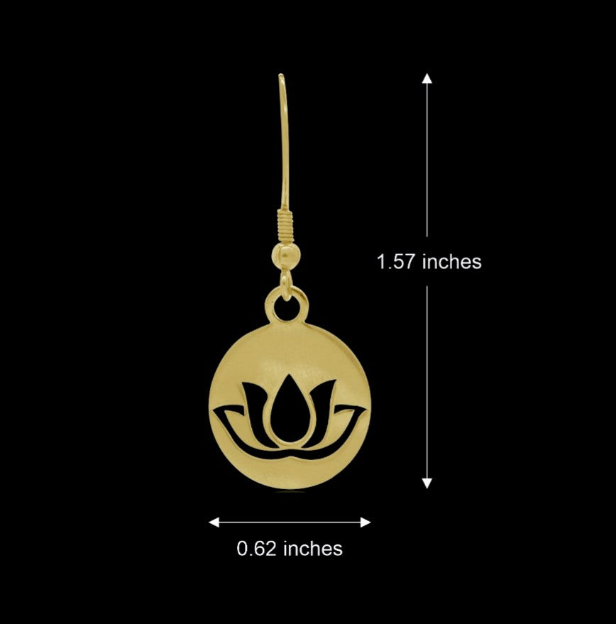 Radiance Lotus Earrings