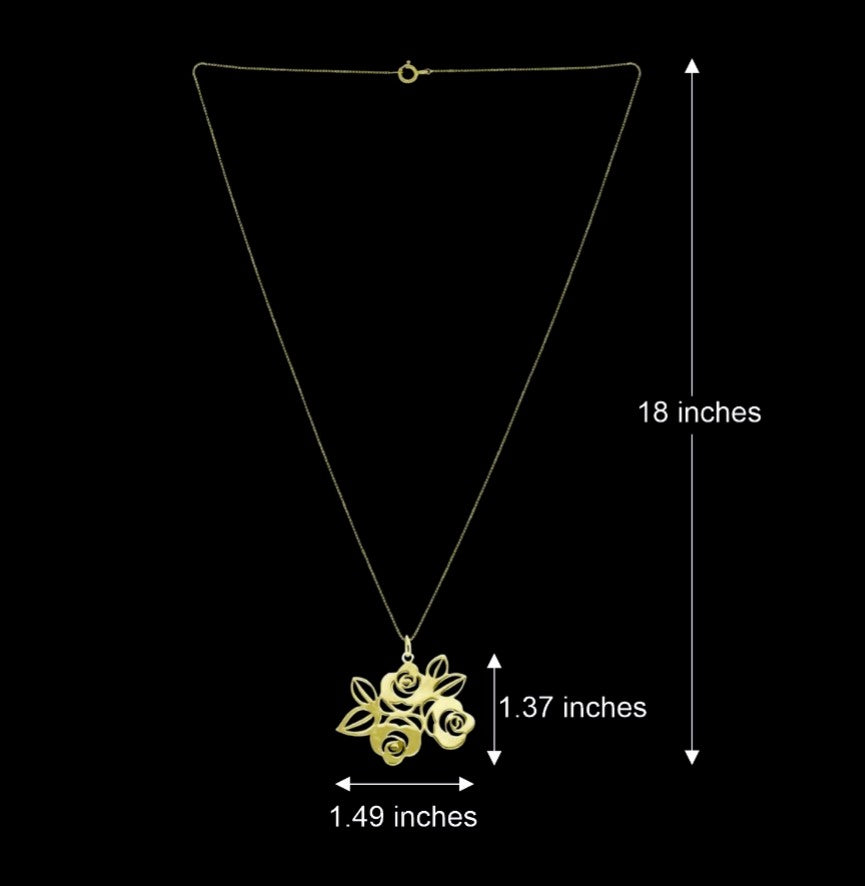 Enchanting Floral Necklace