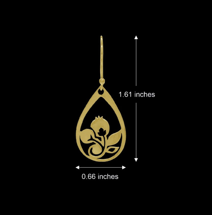 Tulip Drop Earrings