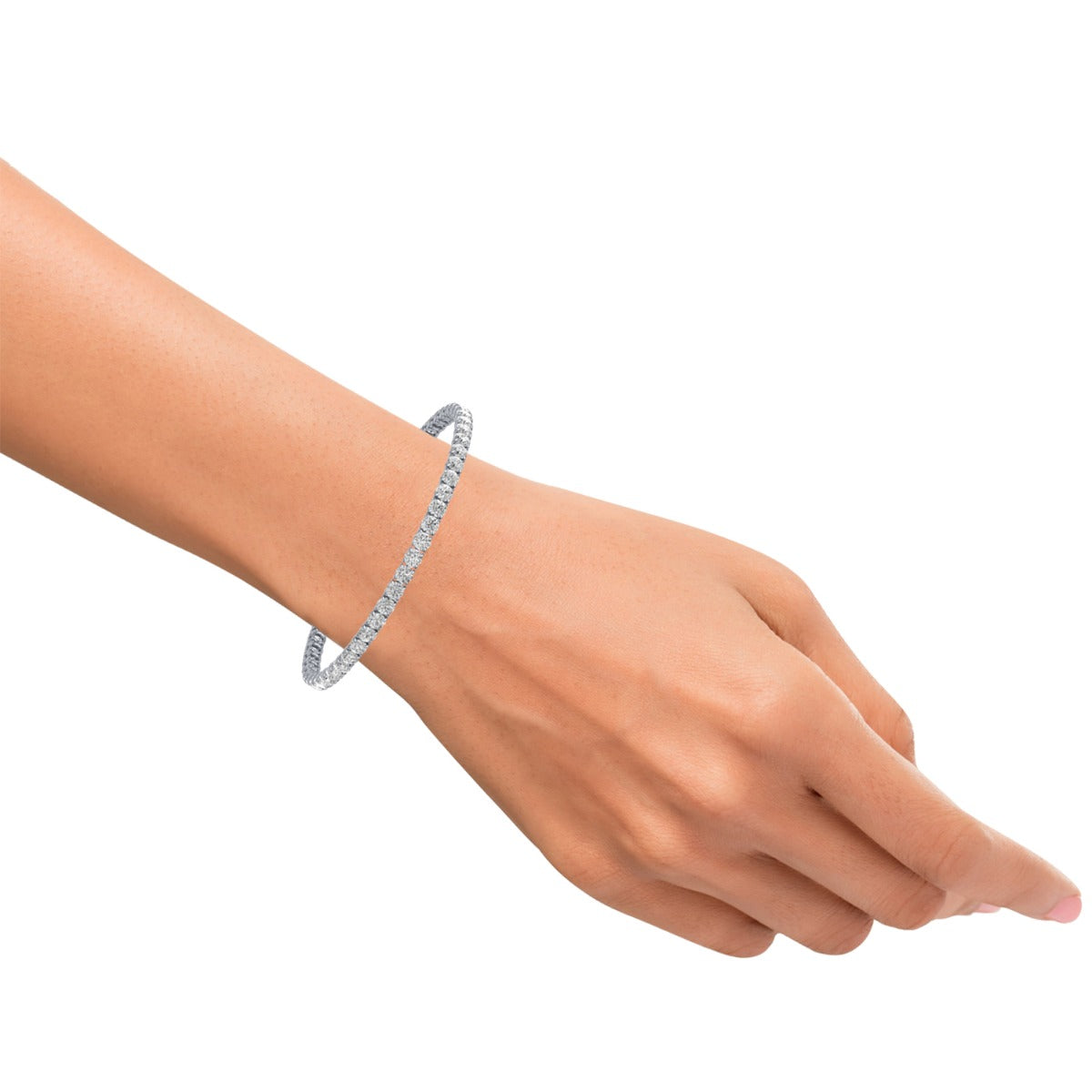 0.15 Pointer Brilliant Diamond Bangle