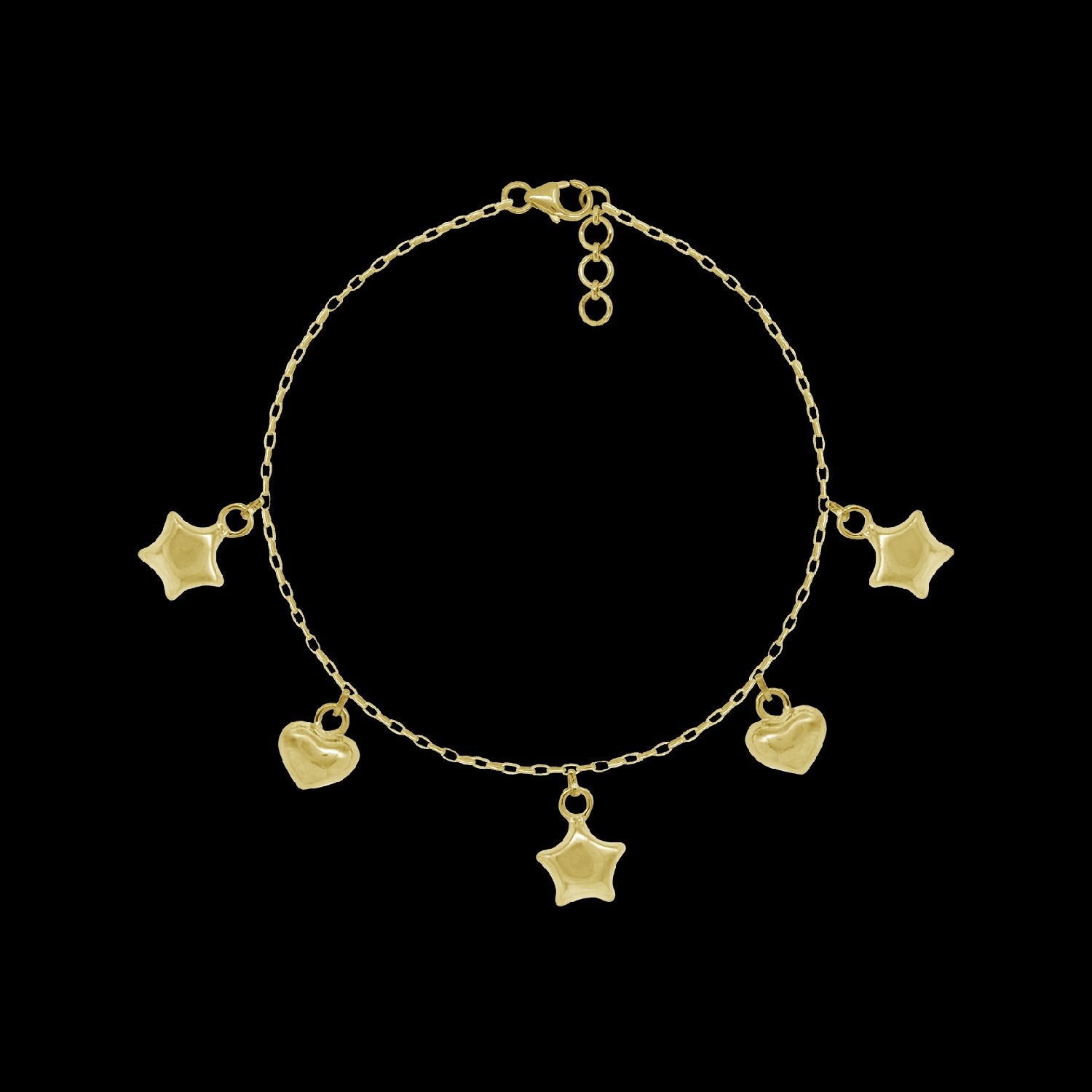 Galaxy Love Charm Bracelet