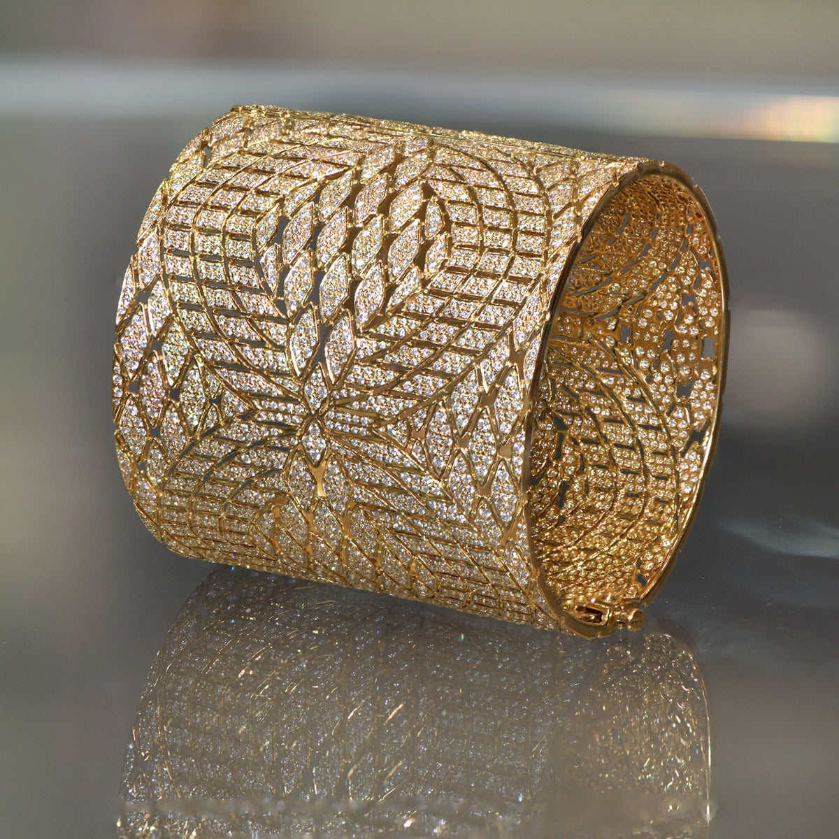 Harlene Mesh Diamond Kada