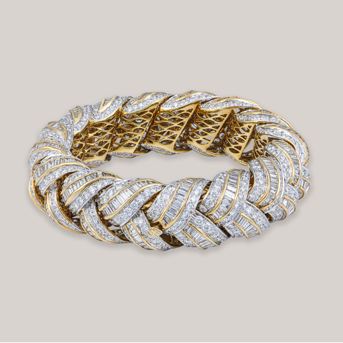 Diamond Encrusted Bangle