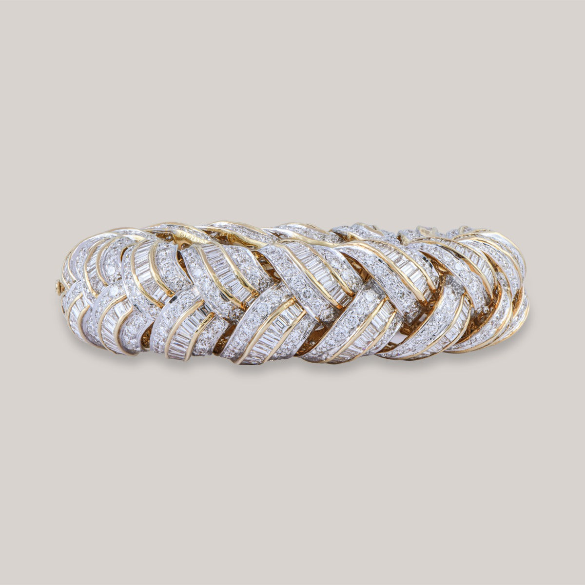 Diamond Encrusted Bangle