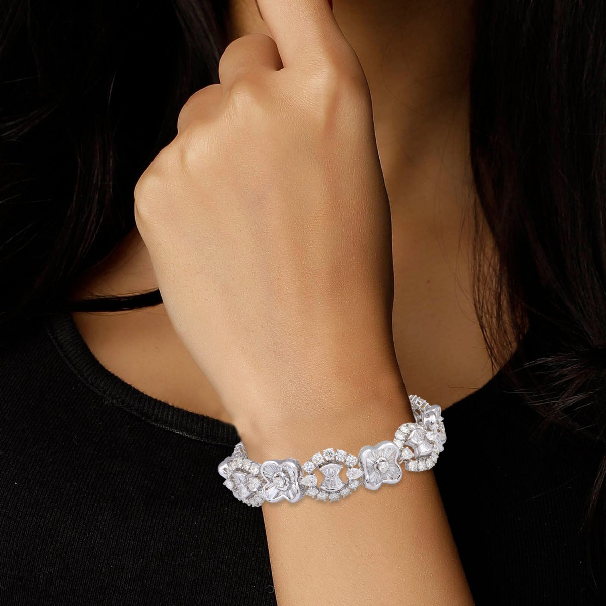 Radiant Diamond Bracelet