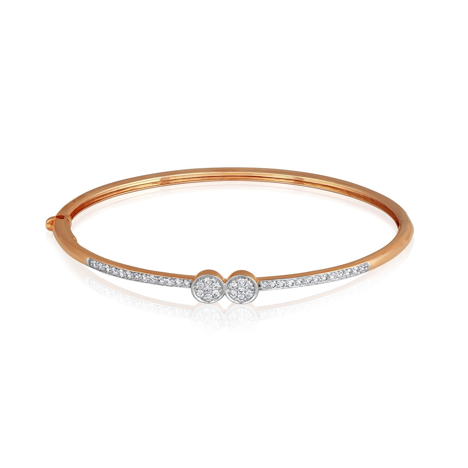 Dainty Diamond Faced Bracelet