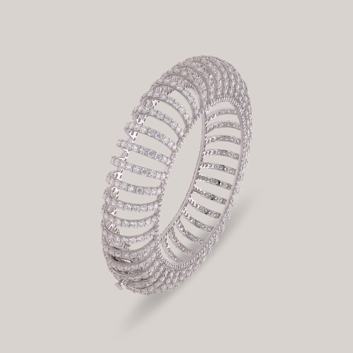 Radiant Symphony Diamond Bangle