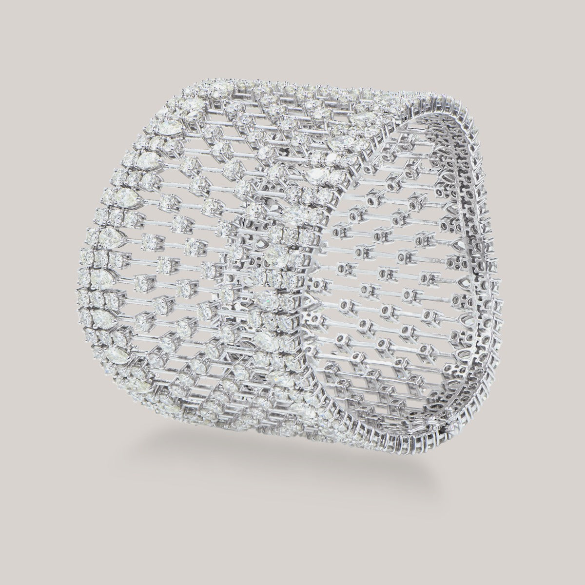 Magnificent Diamond Cuff