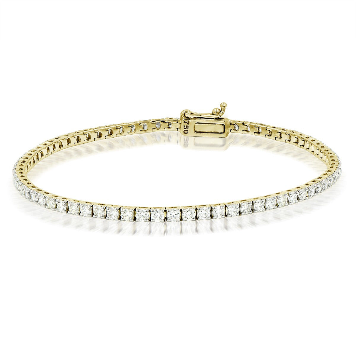 Diamond Queue Dainty Bracelet