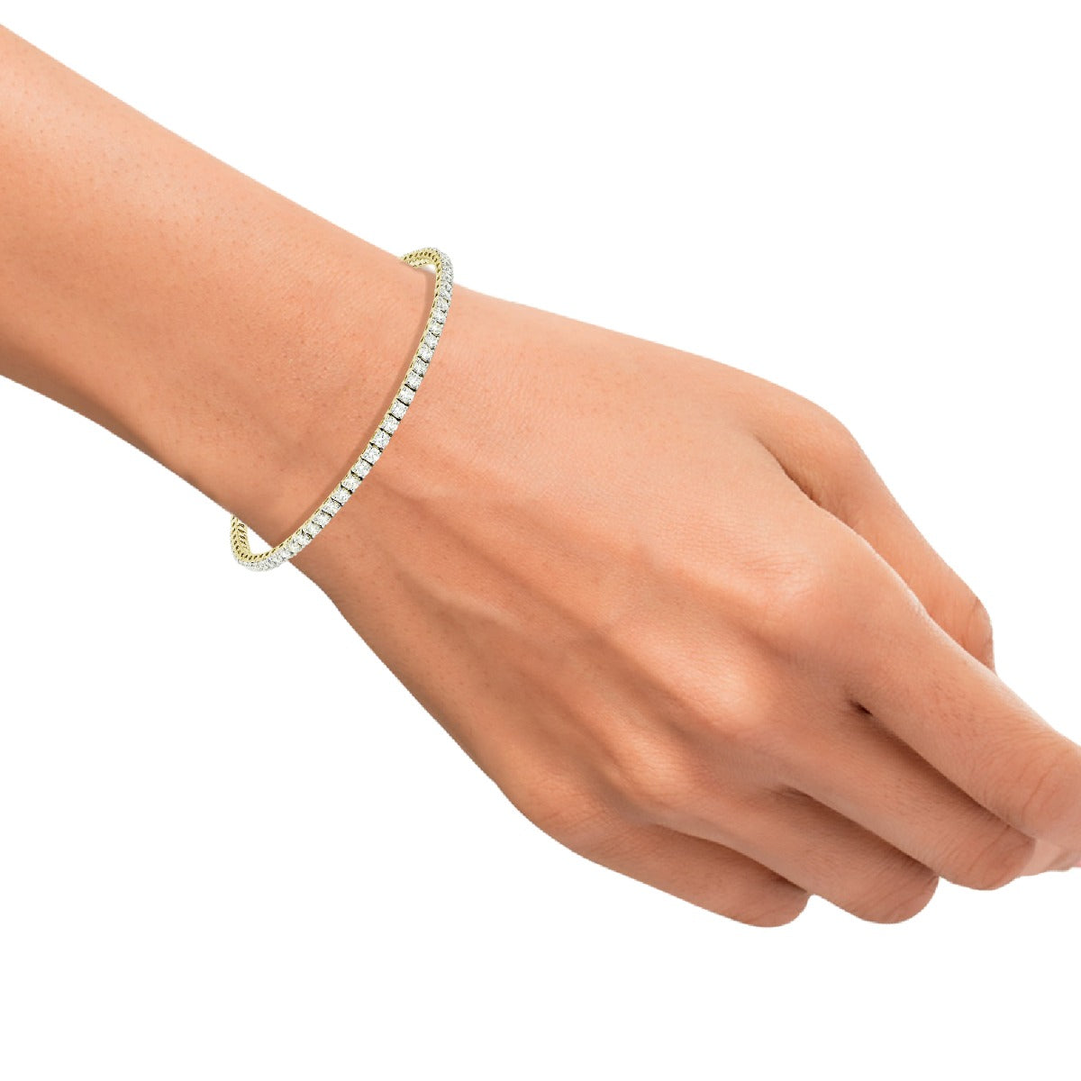 Diamond Queue Dainty Bracelet
