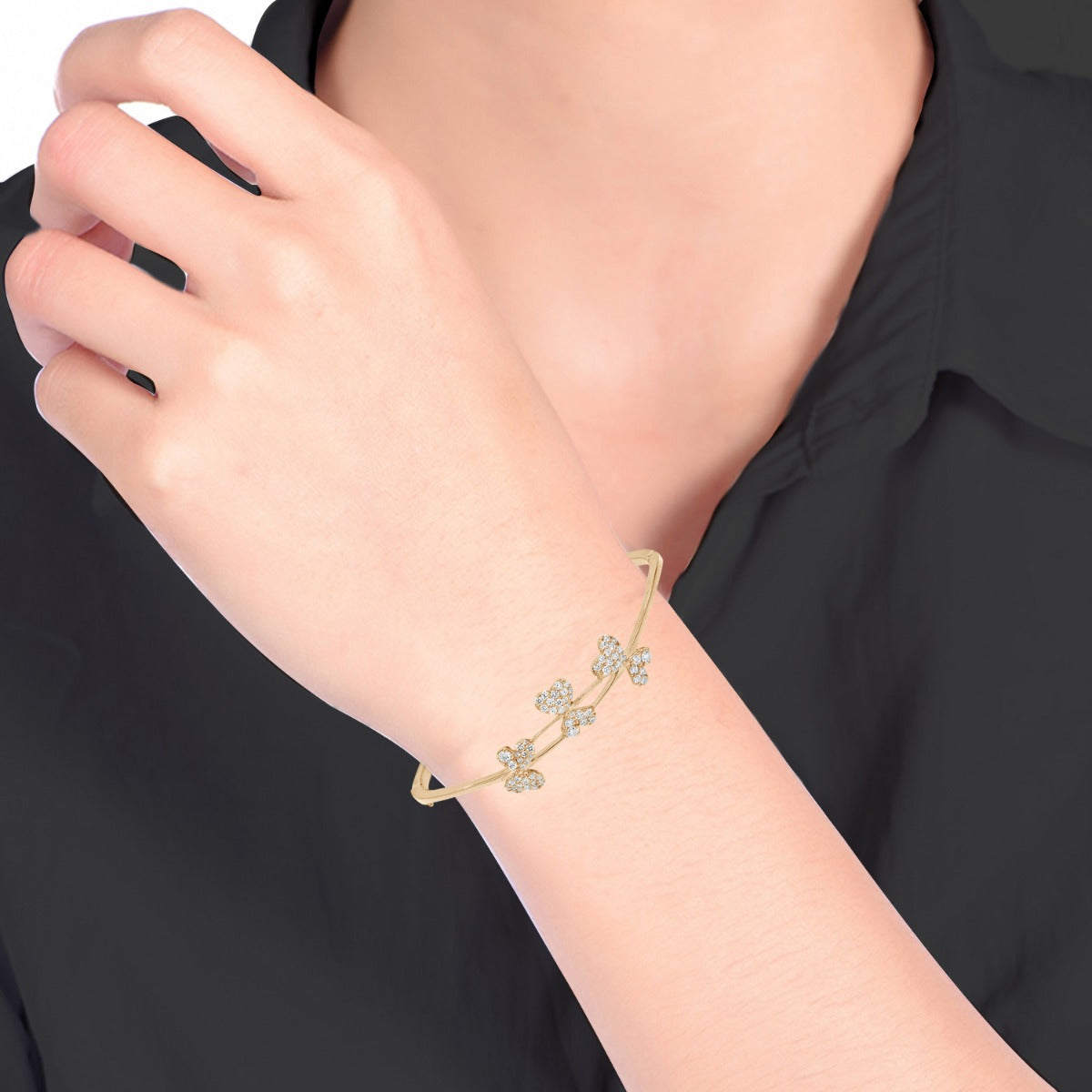 Butterfly Diamond Bracelet