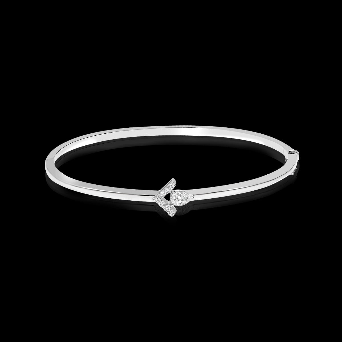 Left Arrow Diamond Bracelet