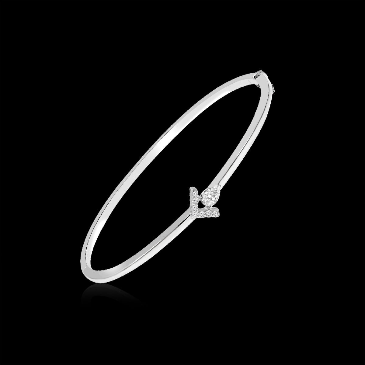 Left Arrow Diamond Bracelet