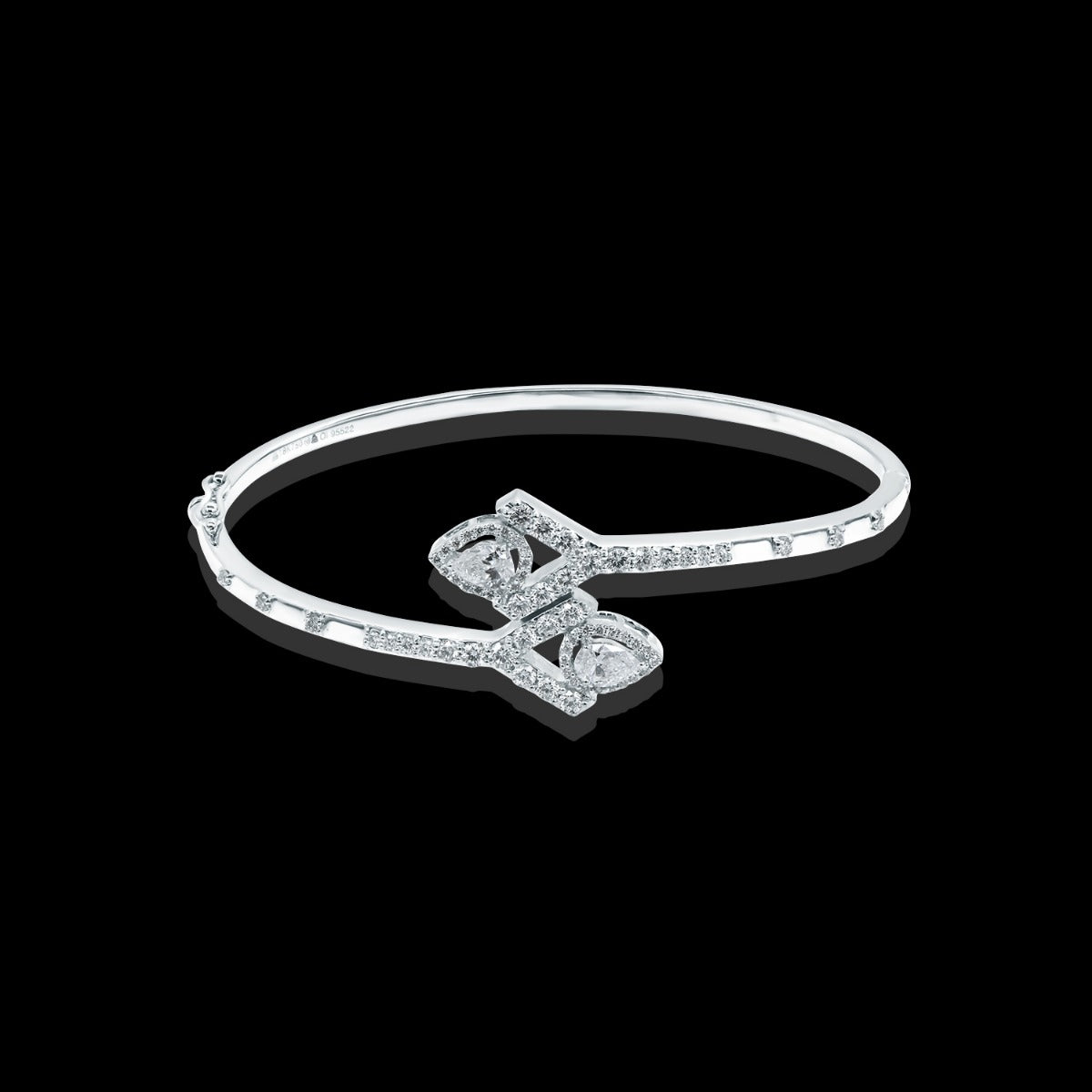 Sparkling Drop Diamond Bracelet