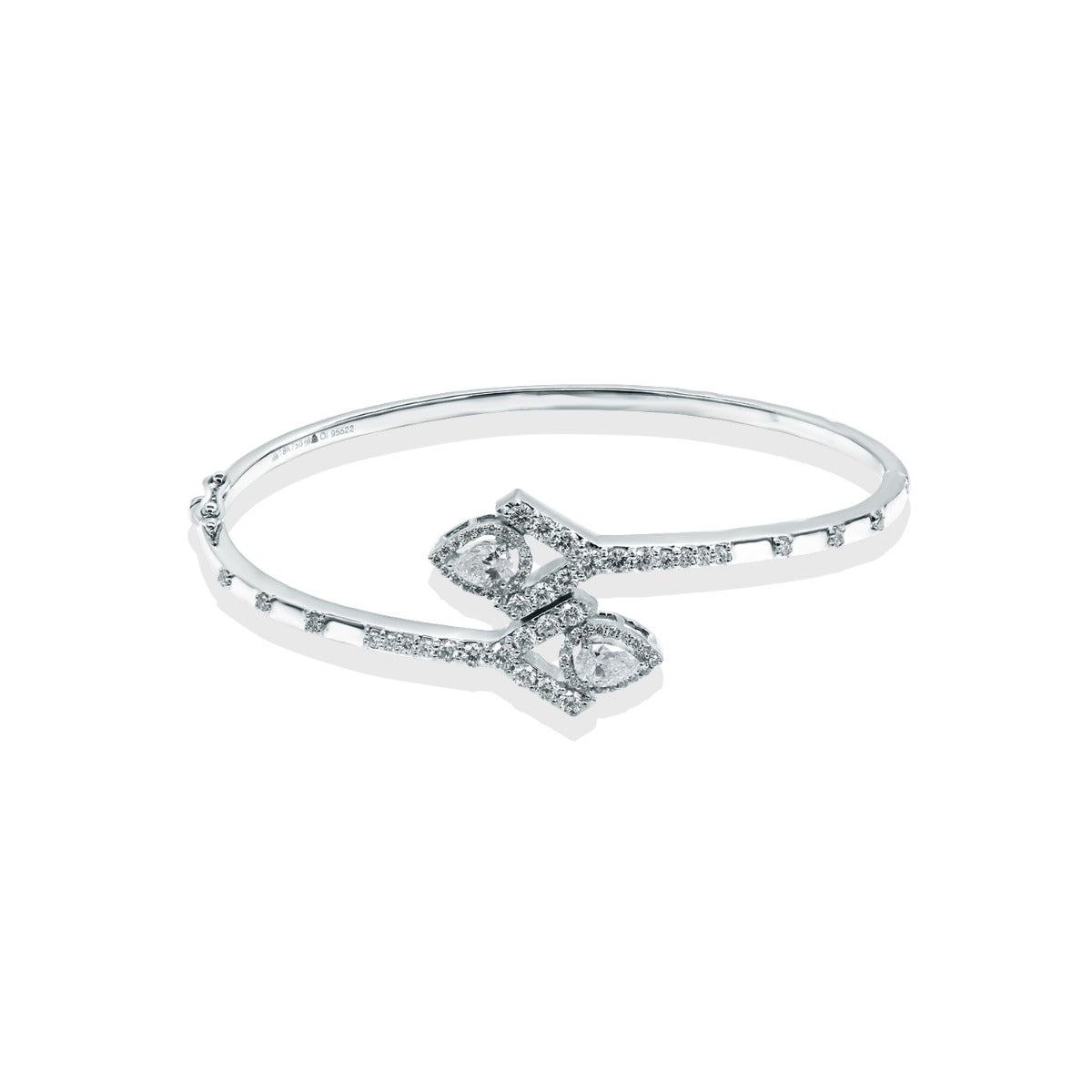 Sparkling Drop Diamond Bracelet