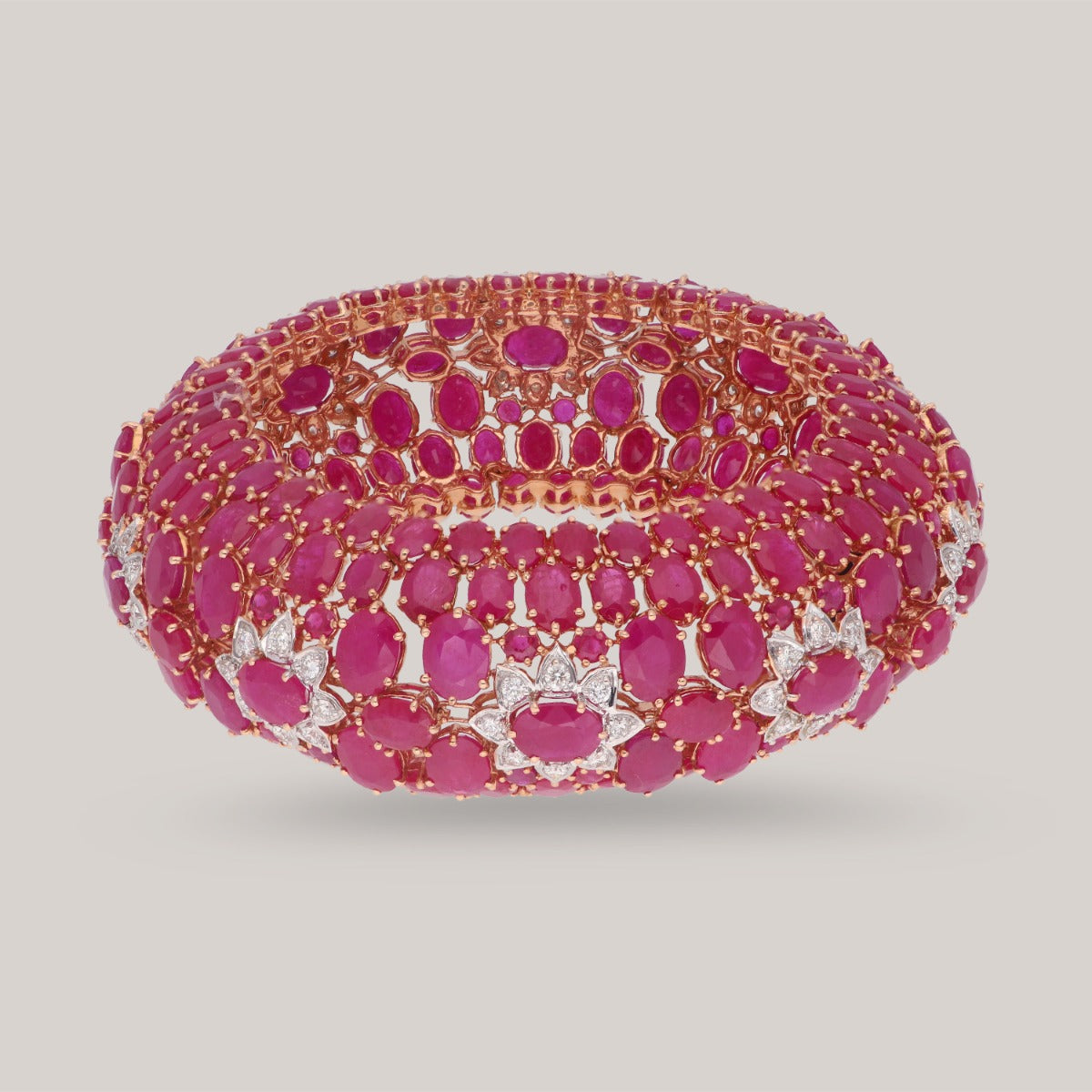 Allure Rosy Diamond Bangle