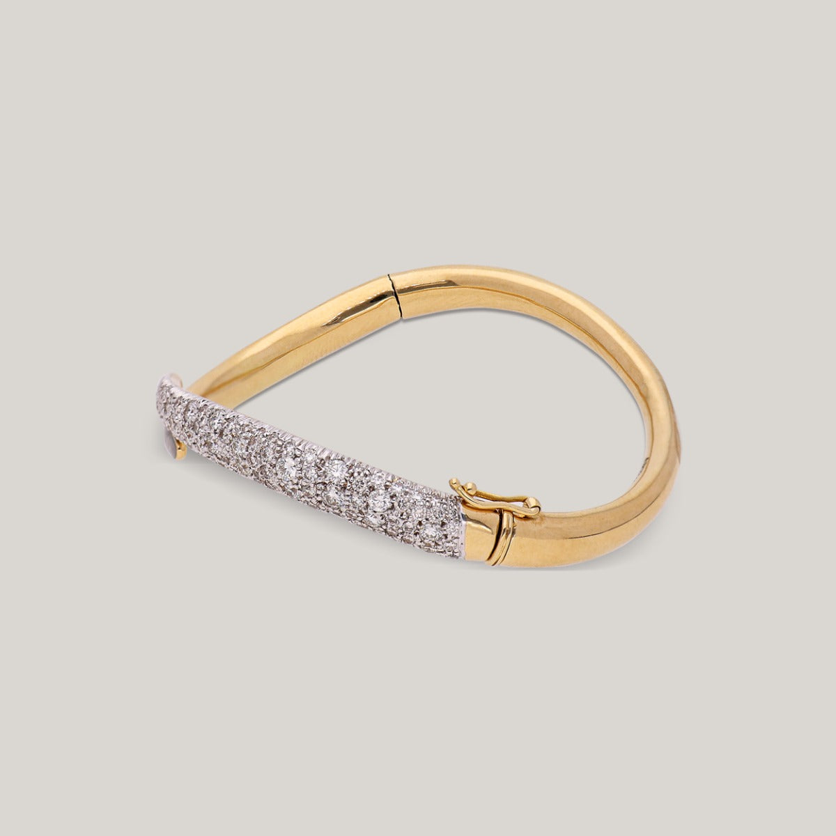 Ethereal Grey Charm Diamond Bracelet