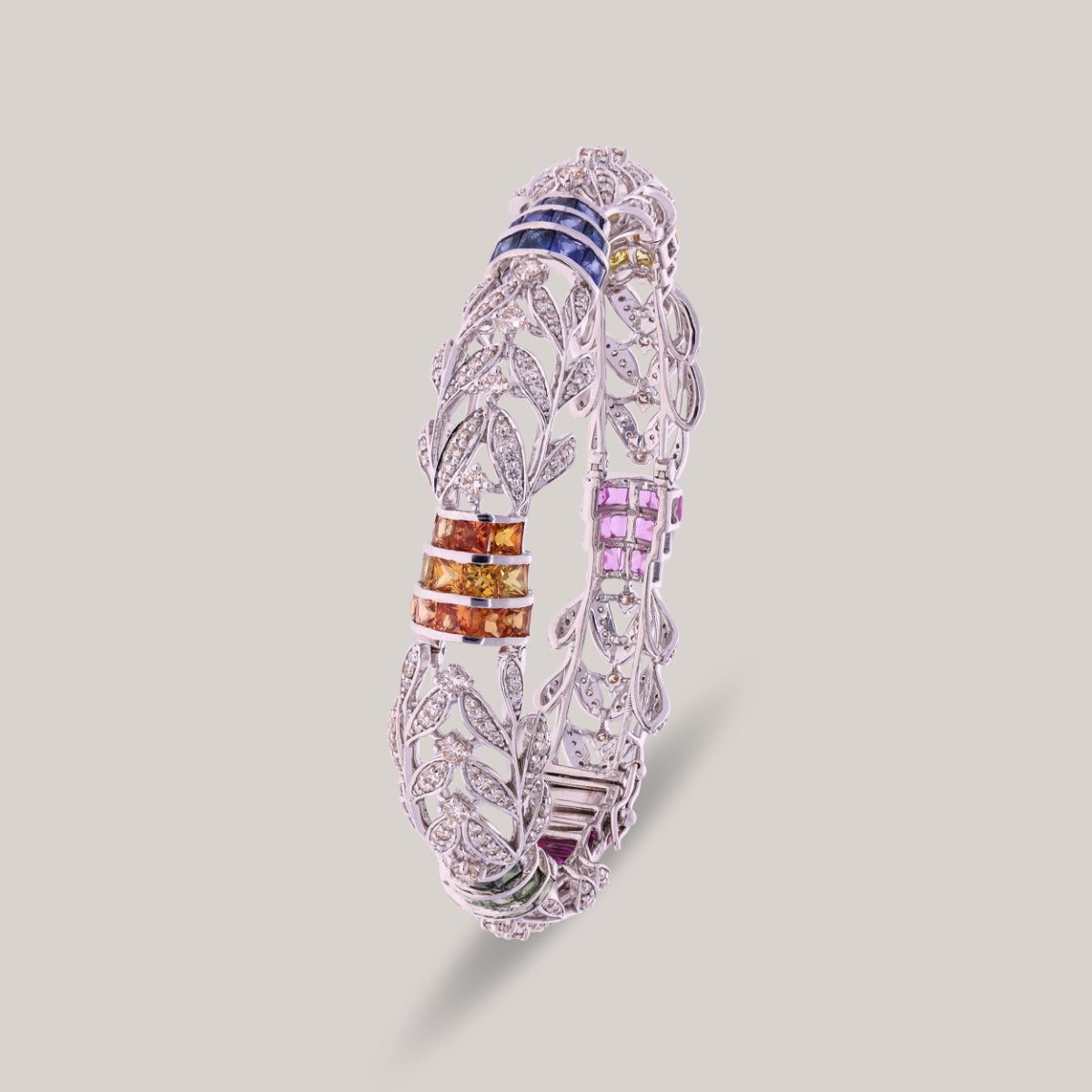 Ocean Spark Diamond Bangle