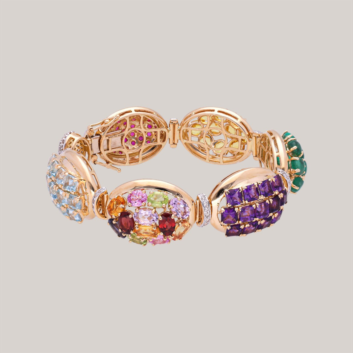 Kajaira Multicolor Diamond Bangle