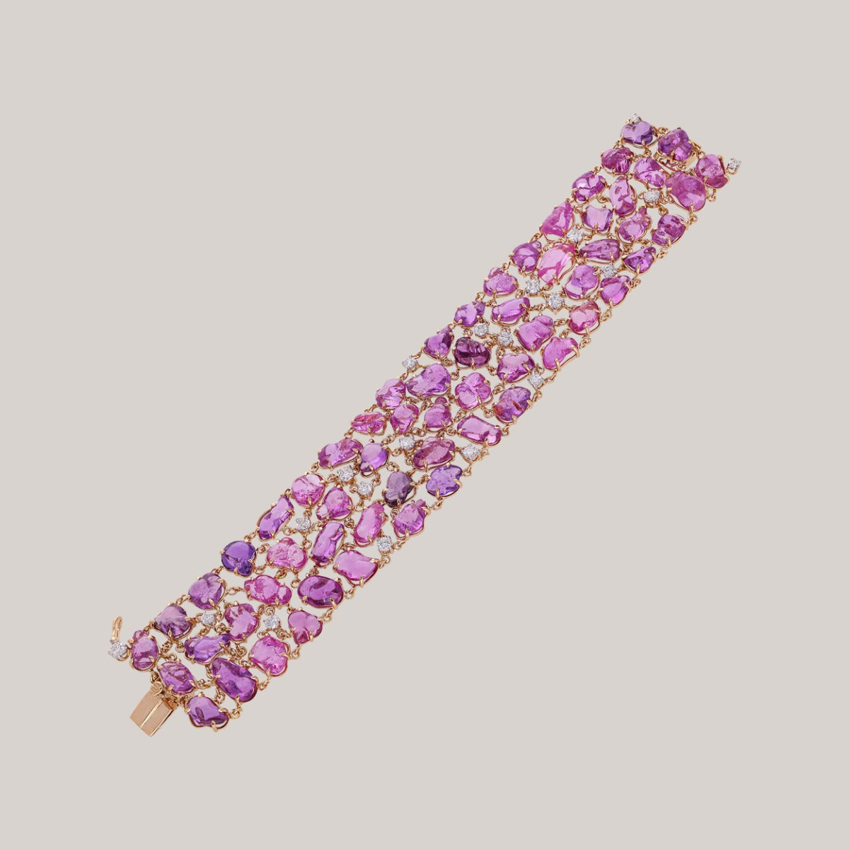 Tourmaline Treasures Diamond Bracelet