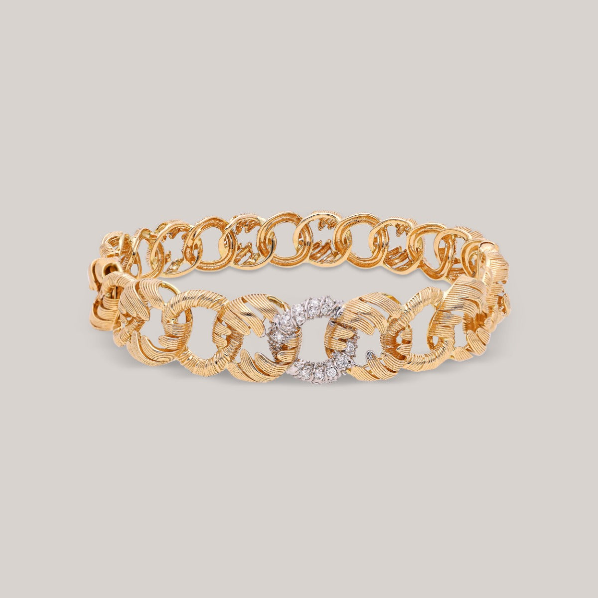 Shimmering Links Diamond Bracelet